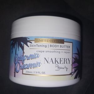 Nakery Beauty California Dreamin' Skin Toning Body Butter.